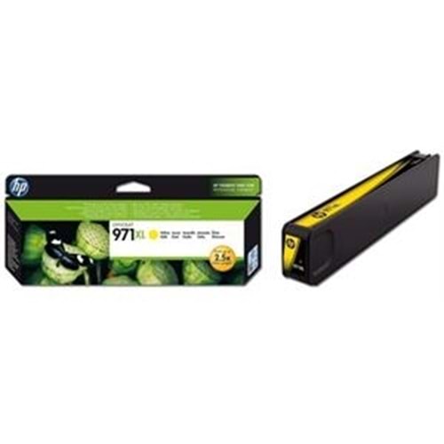 HP CN628A (971XL) PRO X451/476/551/576 SARI KARTUŞ ORJİNAL 6.600 SAYFA