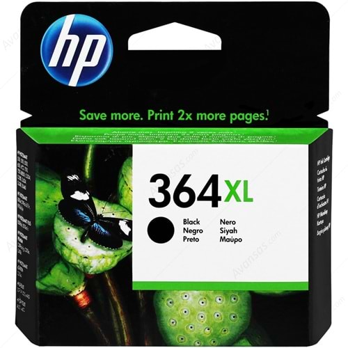 HP CN684EE (364XL) 3070/5510/5515/6510 SİYAH KARTUŞ ORJ. 550 SYF