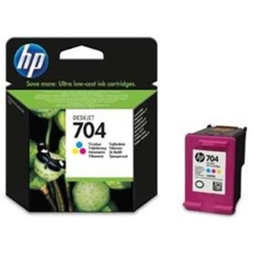 HP CN693AE (704) 2060 RENKLİ KARTUŞ ORJİNAL 200 SAYFA