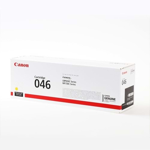CANON CRG-046Y MF653/732/734/735 SARI TONER ORJİNAL 2.300 SAYFA 1247C002