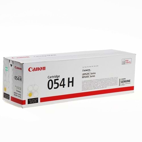 CANON CRG-054HY LPB620/621/623/MF640/641/643/645 SARI TONER ORJİNAL 2.300 SAYFA 3025C002