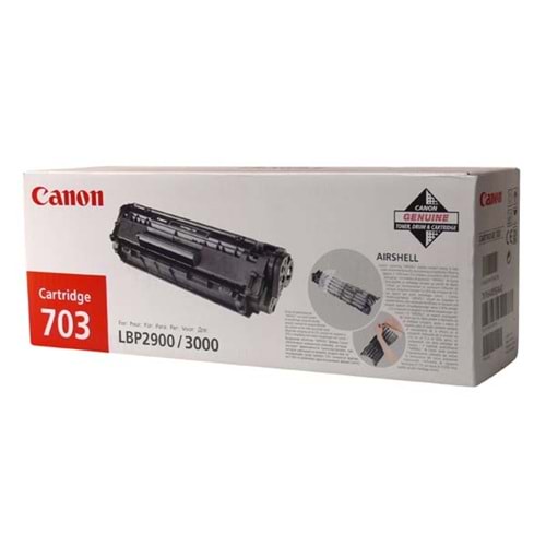 CANON CRG-703 LBP-2900/LBP-3000 TONER ORİJİNAL 5.000 SAYFA