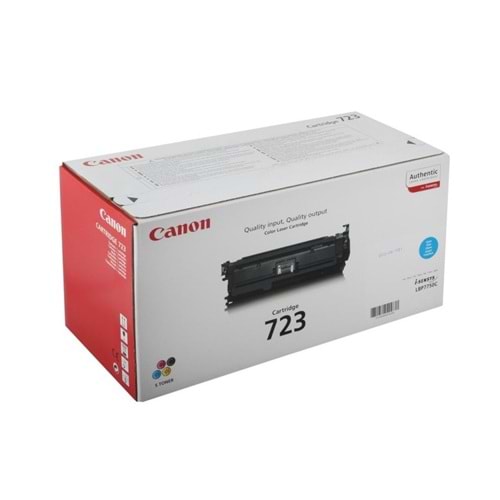 CANON CRG-723C LBP-7750Cdn MAVİ TONER ORJİNAL 8.500 SAYFA