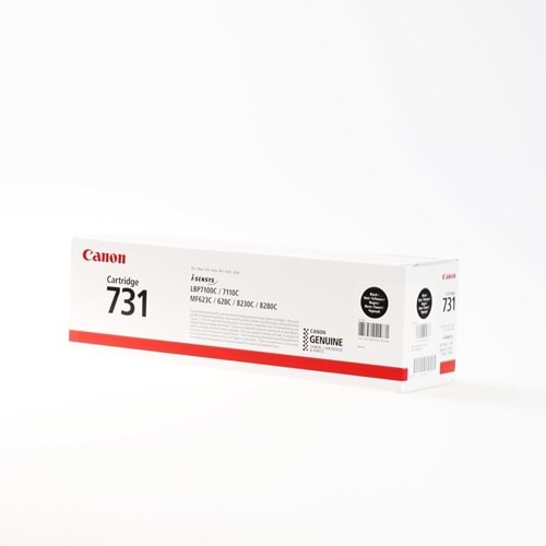 CANON CRG-731HBK LBP7110 MF628/8230/8280 SİYAH TONER ORJİNAL 2.400 SAYFA 6273B002