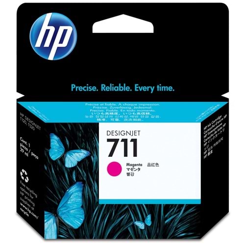 HP CZ132A (711) T120/T520 SARI KARTUŞ ORJİNAL 29 ML.