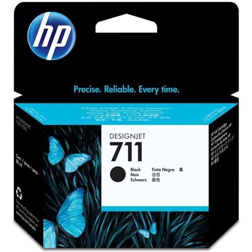 HP CZ133A (711) T120/T520 SİYAH KARTUŞ ORJİNAL 80 ML.