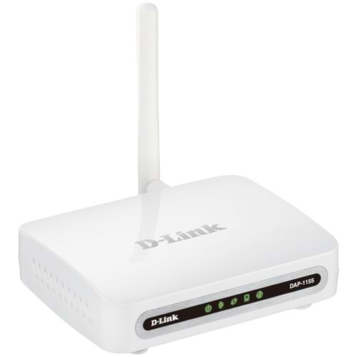 D-LINK DAP-1155 802.11B/G/N 150MBPS 2PORT 10/100MBPS ACCESS POINT