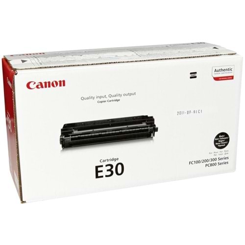 CANON E30/E31 FC200/300/PC700 SİYAH TONER ORJİNAL 4.000 SAYFA