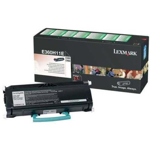 LEXMARK E360H11E E360/E460/E462 SİYAH TONER ORJİNAL 9.000 SAYFA