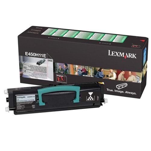 LEXMARK E450H11E E450dn SİYAH TONER ORJİNAL 11.000 SAYFA