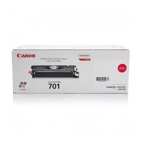 CANON EP-701M/CRG-701M LBP-5200 KIRMIZI TONER ORJİNAL 4000 SAYFA