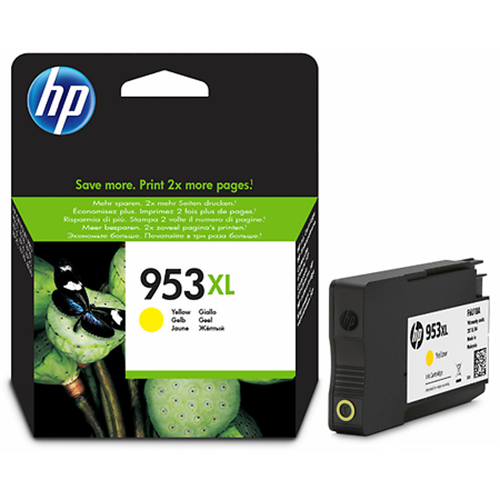 HP F6U18A (953XL) 7740/8210/8218/8710 SARI KARTUŞ ORJİNAL 1.600 SAYFA