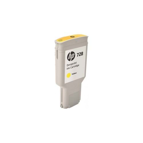 HP F9J61A (728) T730/T830 SARI KARTUŞ ORJİNAL 40ML