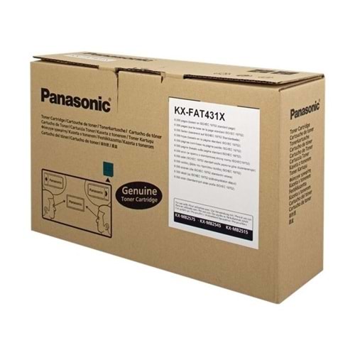 PANASONIC KX-FAT431X 2575/2545/2515 SIYAH TONER ORJİNAL 6.000 SAYFA