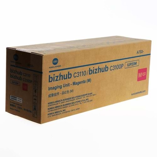 KONICA MINOLTA IUP-23M C-3100P/C3110 KIRMIZI DRUM ÜNİTESİ ORJİNAL 25.000 SAYFA A7330EH
