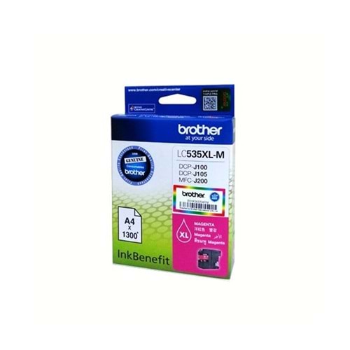 BROTHER LC535XL-M DCP-J105/MFC-J200 KIRMIZI KARTUŞ ORJ 1.300 SYF