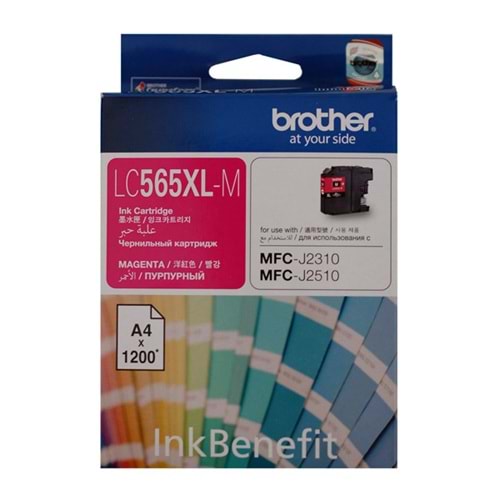 BROTHER LC565XL-M MFC-J3520 KIRMIZI KARTUŞ ORJİNAL 1.200 SAYFA