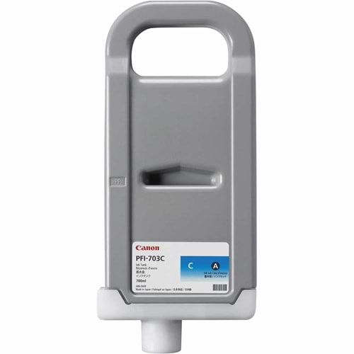 CANON PFI-703C IPF 810/815/820/825 MAVİ KARTUŞ ORJİNAL 700 ML