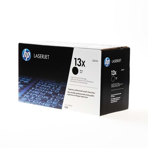 HP Q2613X (13X) LASERJET 1300 SİYAH TONER ORJİNAL 4.000 SAYFA