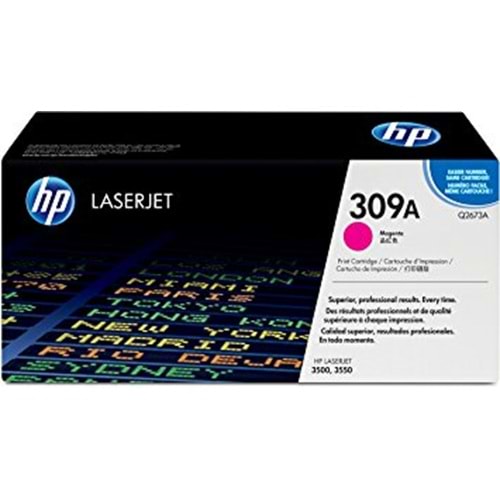 HP Q2673A (309A) 3500/3550 KIRMIZI TONER ORJİNAL 4.000 SAYFA