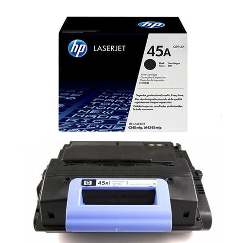 HP Q5945A (45A) M4345 SİYAH TONER ORJİNAL 18.000 SAYFA