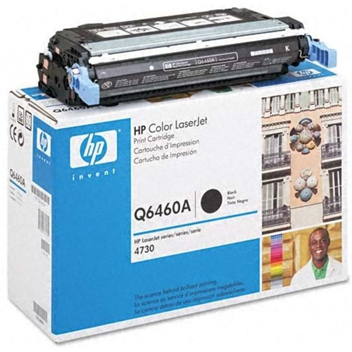 HP Q6460A (644A) 4730 SİYAH TONER ORJİNAL 12.000 SAYFA