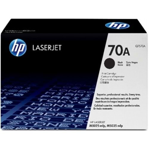 HP Q7570A (70A) M5025/5035 SİYAH TONER ORJİNAL 15.000 SAYFA