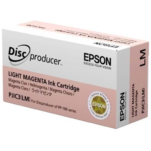 EPSON C13S020449 PJIC3 PP-100 AÇIK KIRMIZI KARTUŞ ORJİNAL 31.5 ML