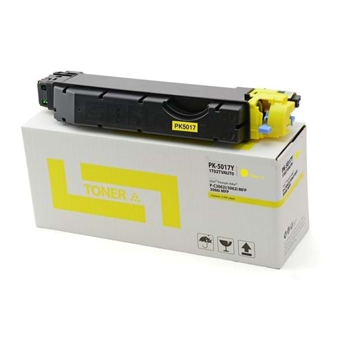 UTAX PK-5017Y P-C3062i/C3066i SARI TONER MUADİL 6.000 SAYFA 1T02TVAUT0