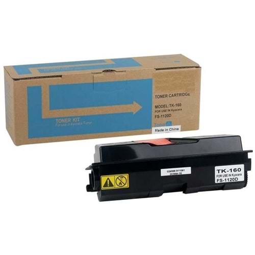 KYOCERA TK-160 FS-1120D/2035D SİYAH TONER MUADİL 2.500 SAYFA 1T02LY0NLC