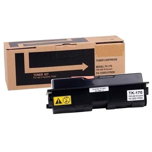 KYOCERA TK-170 FS-1320/1370/P2135 SİYAH TONER MUADİL 7.200 SAYFA 1T02LZ0NLC