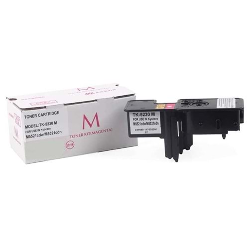 KYOCERA TK-5230M P5021/M5521 KIRMIZI TONER MUADİL 2.200 SAYFA 1T02R9BNL0