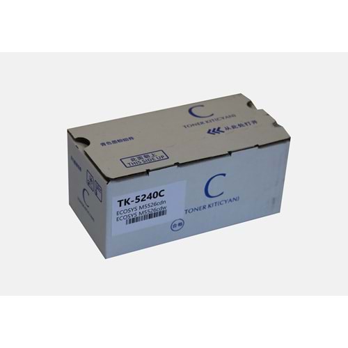 KYOCERA TK-5240C M5026/M5526 MAVİ TONER MUADİL 3.000 SAYFA 1T02R7CNL0