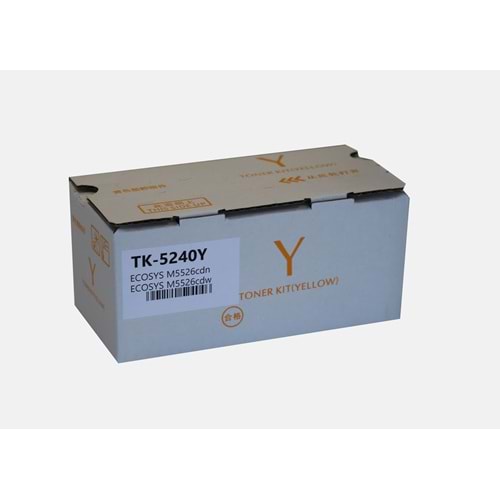 KYOCERA TK-5240Y M5026/M5526 SARI TONER MUADİL 3.000 SAYFA 1T02R7ANL0