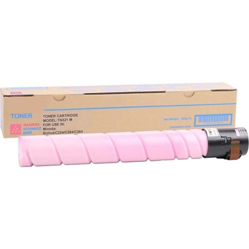 KONICA MINOLTA TN-321M C224/284/364 KIRMIZI TONER MUADİL 25.000 SAYFA A33K350