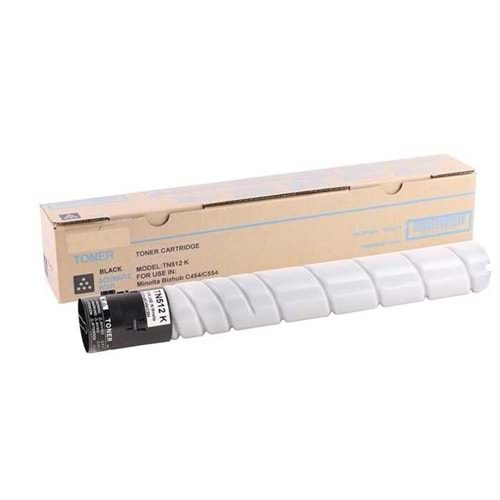KONICA MINOLTA TN-512K BIZHUP C454/554 SİYAH TONER MUADİL 27.000 SAYFA A33K152