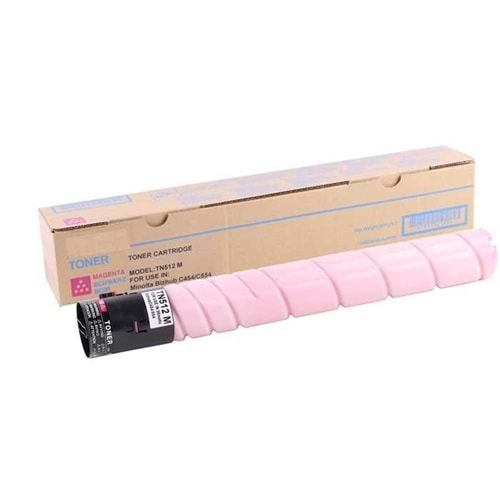 KONICA MINOLTA TN-512M BIZHUP C454/554 KIRMIZI TONER MUADİL 26.000 SAYFA A33K352
