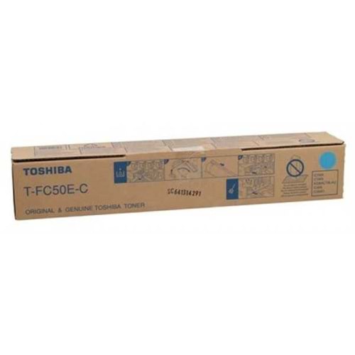 TOSHIBA T-FC50E-C E-STD. 2555C/3055C/3555C/4555C MAVİ TONER ORJİNAL 33.600 SAYFA