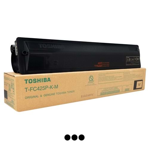 TOSHIBA TFC425P-K-M E-STUDIO 2020AC/2520AC/3025AC/3325AC SİYAH TONER 17000 SAYFA ORJİNAL 6AG00009902