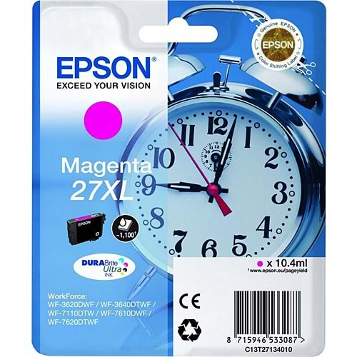 EPSON T2711 (27) WF-7610/7110/3620 KIRMIZI KARTUŞ ORJİNAL