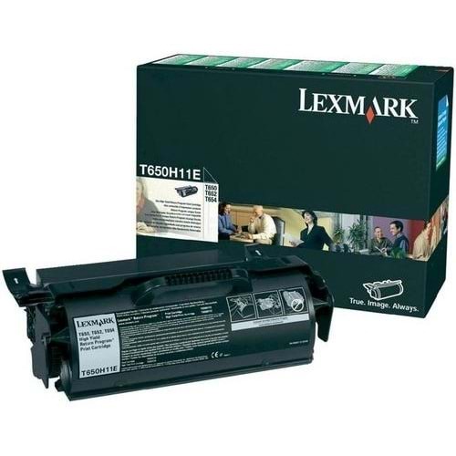 LEXMARK T650H11E T650/652/654/656 SİYAH TONER ORJİNAL 25.000 SAYFA