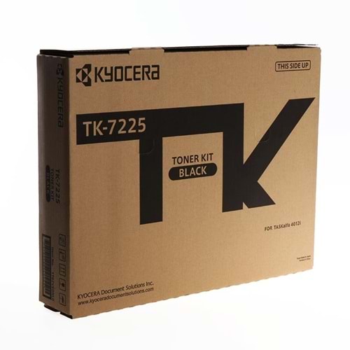 KYOCERA TK-7225 4012İ SİYAH TONER ORJİNAL 35.000 SAYFA 1T02V60NL0