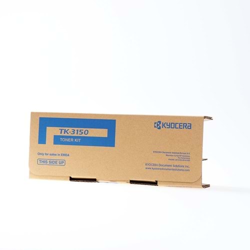 KYOCERA TK-3150 M3040/3540 SİYAH TONER ORJİNAL 14.500 SAYFA 1T02NX0NL0