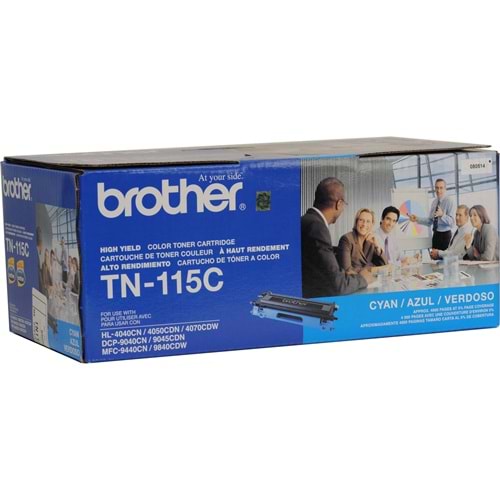 BROTHER TN-115C HL-4040/4050/4070/DCP-9040 MAVİ TONER ORJİNAL 1.500 SAYFA