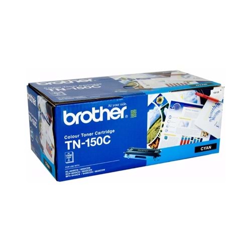 BROTHER TN-150C 4040/9040/9440/9450/9840 MAVİ TONER ORJ 1.5K SYF