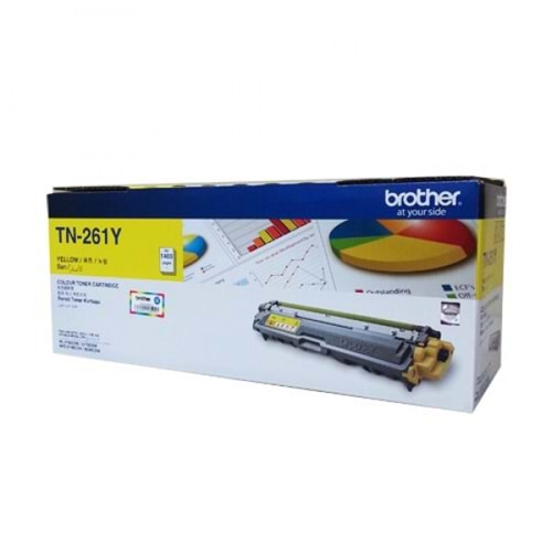 BROTHER TN-261Y HL-3150/3170/9140/9330 SARI TONER ORJİNAL 1.400 SAYFA