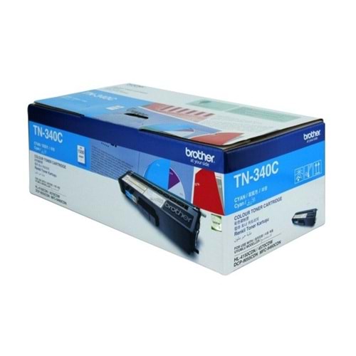 BROTHER TN-340C HL-4150/4570/9460/9970 MAVİ TONER ORJ. 1.5K