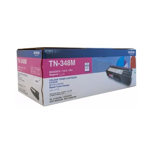 BROTHER TN-348M HL-4150/4570/9460/9970 KIRMIZI TONER ORJİNAL 6K