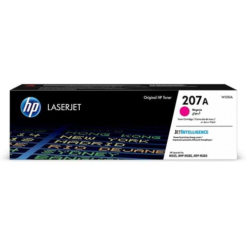 HP W2213A (207A) M255/282/283 KIRMIZI TONER ORJİNAL 1.250 SAYFA