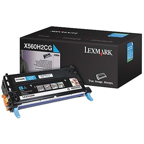 LEXMARK X560H2CG X560n/dn MAVİ TONER ORJİNAL 10.000 SAYFA